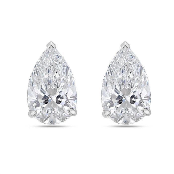 AVRA pear diamond studs