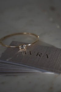 Emerald Diamond Bangle