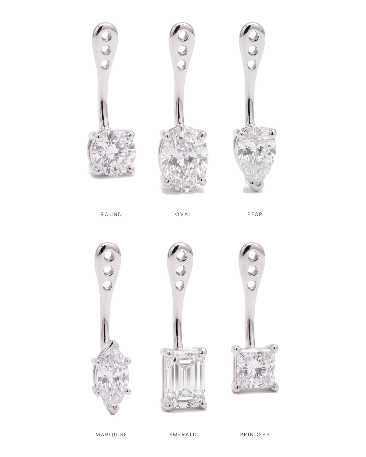 Jackets for Diamond Studs