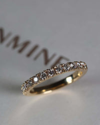 Round Cut Eternity Band