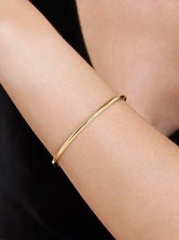 14K Gold Bangle