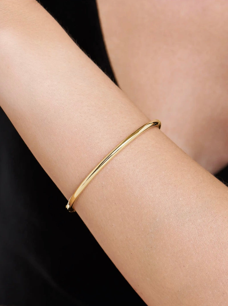 14K Gold Bangle