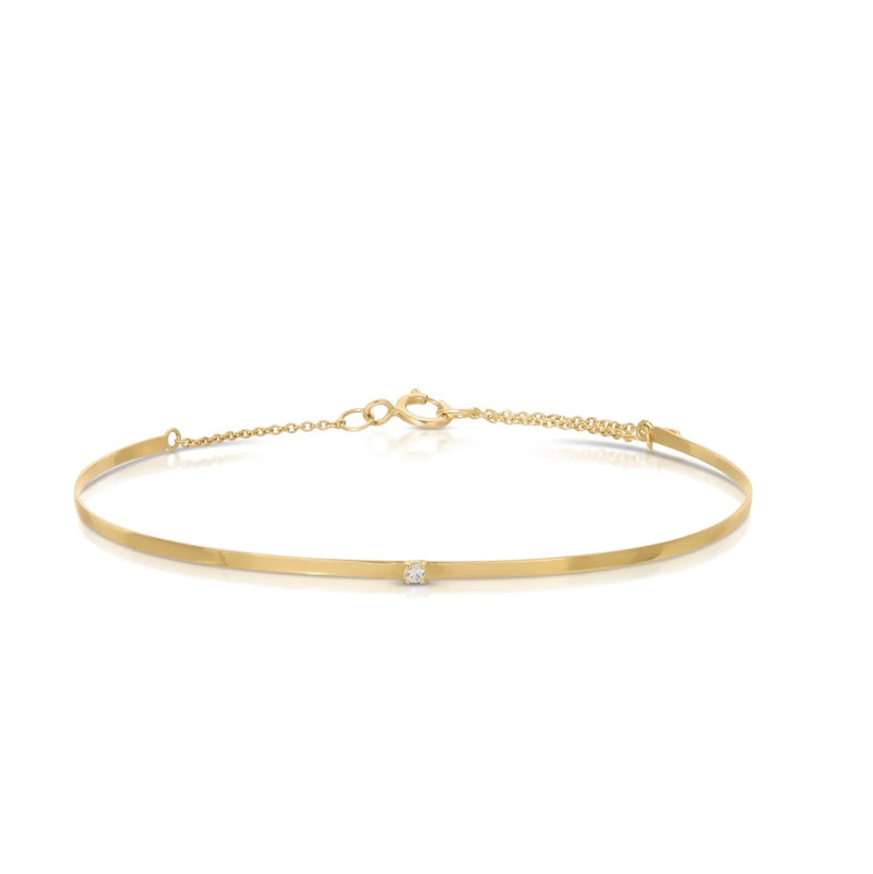 Solitaire Bangle