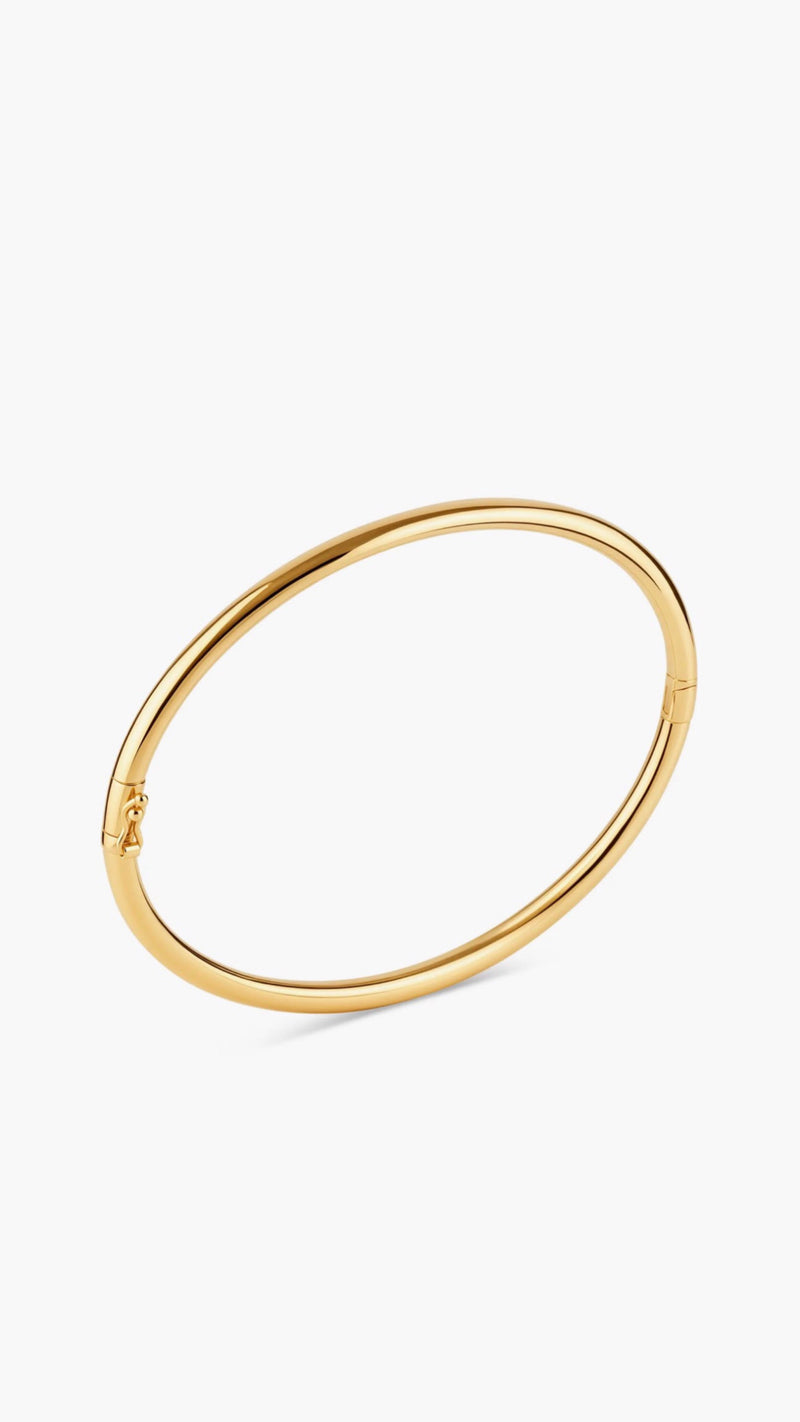 14K Gold Bangle
