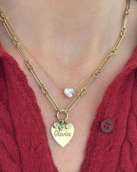 Diamond Heart Necklace