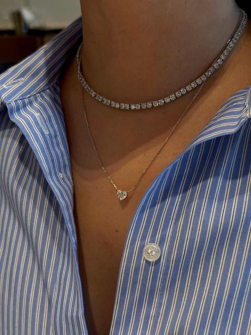 Diamond Heart Necklace