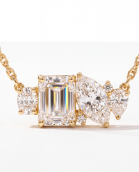 Mixed Cluster Necklace