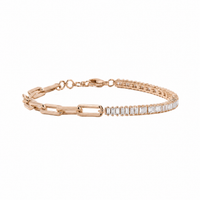 Dual Essence Bracelet in 14k rose gold